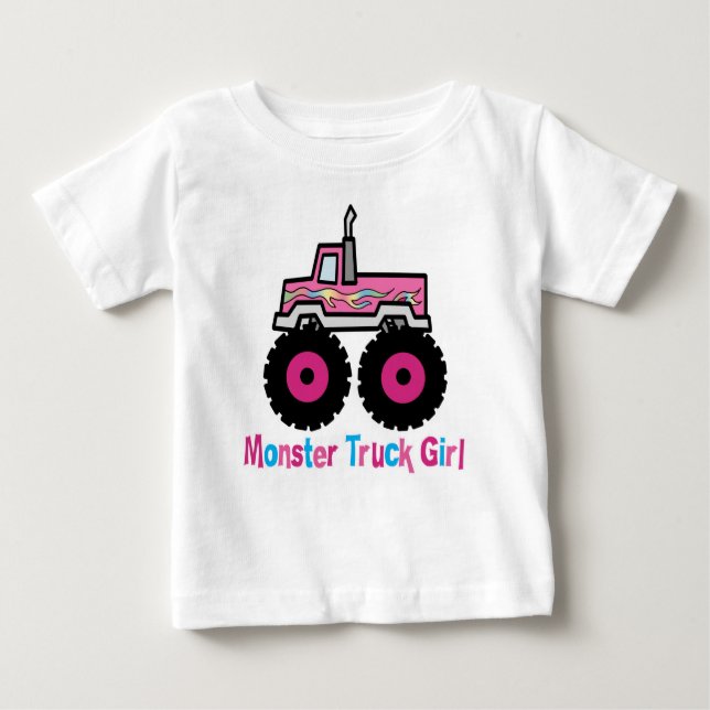 Monster Truck Baby T-Shirt (Front)