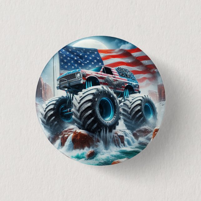 MONSTER TRUCK BADGE (Front)