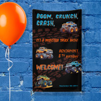 Monster Truck Bash Boy 8th Birthday Party