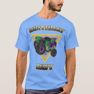 Monster Truck Birthday Boy Gift T-Shirt