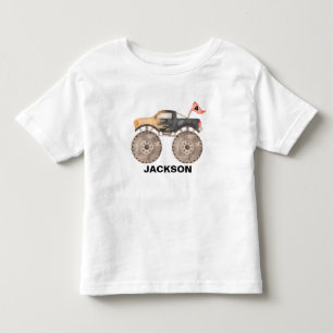 Monster truck birthday boy T-Shirt