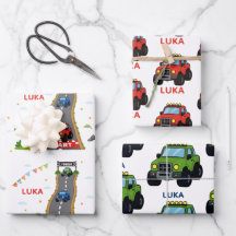 Monster Truck Birthday Party Name Kids