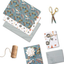 Monster Truck Blue Watercolor Modern Set Of 3