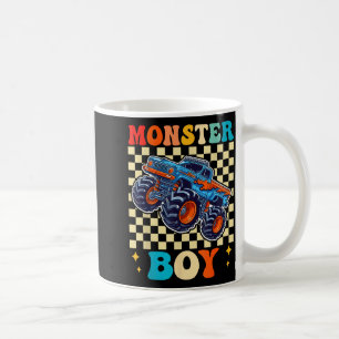 Monster Truck Boy Family Matching Monster Trucks B Coffee Mug