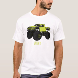 Monster truck cartoon illustration T-Shirt