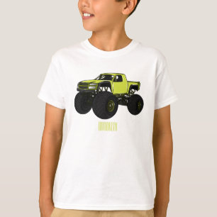 Monster truck cartoon illustration T-Shirt