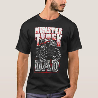 Monster Truck Dad Retro Vintage Monster Truck T-Shirt