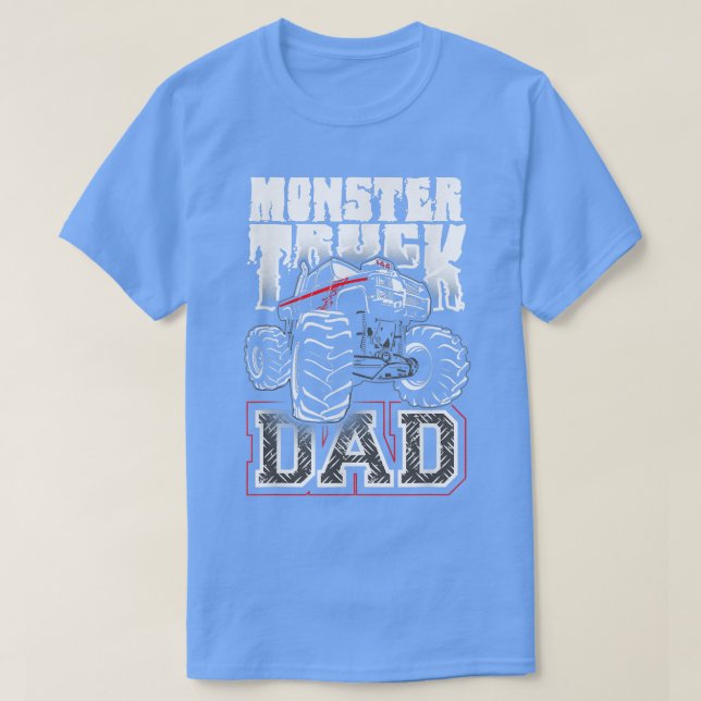 Monster Truck Dad Tshirt  (Design Front)
