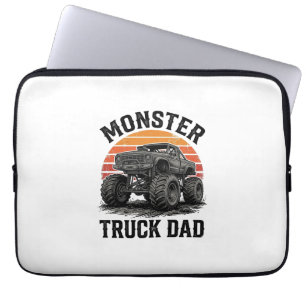 Monster Truck Dad Vintage Off Road Graphic_1 Laptop Sleeve