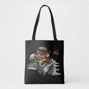 monster truck design 1 tote bag