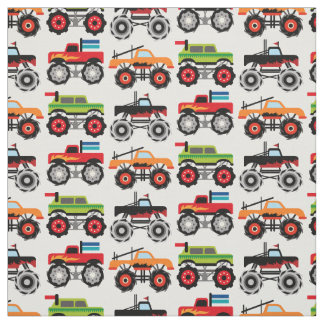 Monster Truck Fabric