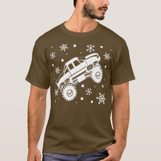 Monster Truck Fans Cool Christmas Gift Idea T-Shirt