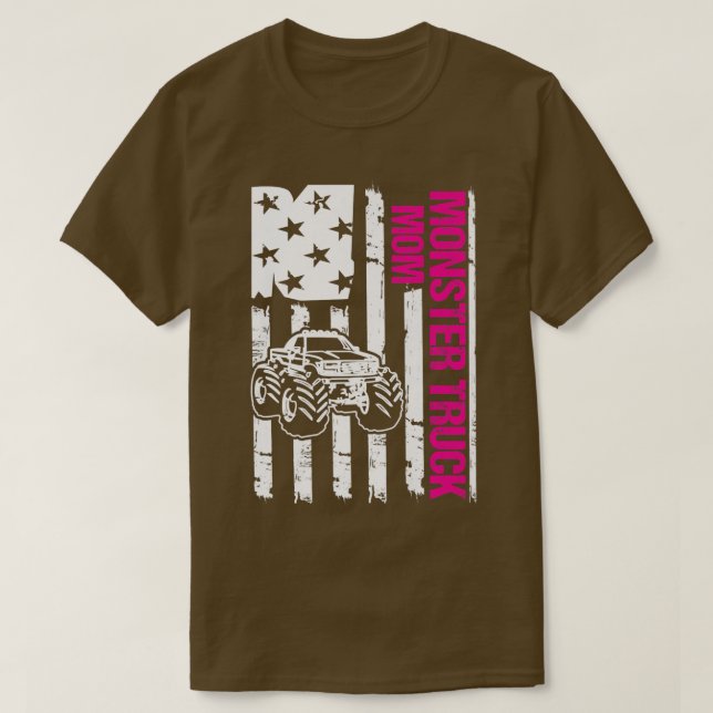 Monster Truck Funny Driver 2096 T-Shirt (Design Front)