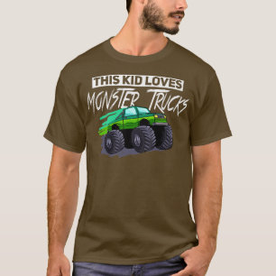 Monster Truck Gift Jam Boys  T-Shirt