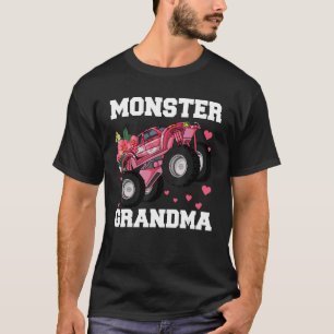 Monster Truck Grandma Floral Shirt, Birthday Boy G T-Shirt