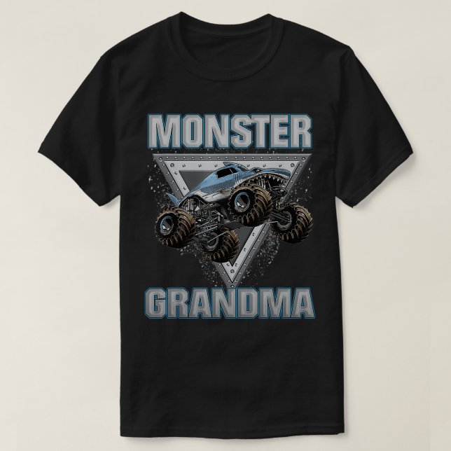 Monster Truck Grandma  T-Shirt (Design Front)