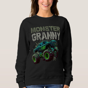 Monster Truck Granny Family Matching Monster Truck Sweatshirt