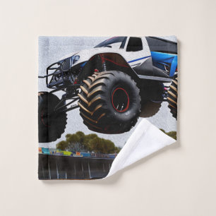 Monster Truck Launch, Wash Cloth