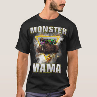 Monster Truck Mama  Retro Vintage Monster Truck  T-Shirt