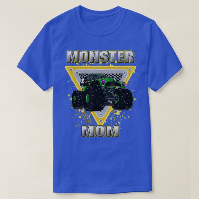 Monster Truck Mom 10 T-Shirt (Design Front)