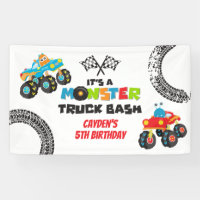 Monster Truck monsters birthday