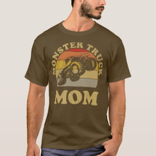 Monster Truck Mum Retro Vintage Monster Truck Shir T-Shirt