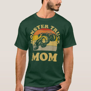Monster Truck Mum Retro Vintage Monster Truck T-Shirt