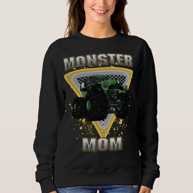 Monster Truck Mum Sweatshirt (Front)