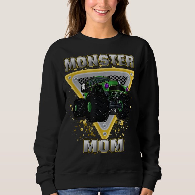 Monster Truck Mum Sweatshirt (Front)