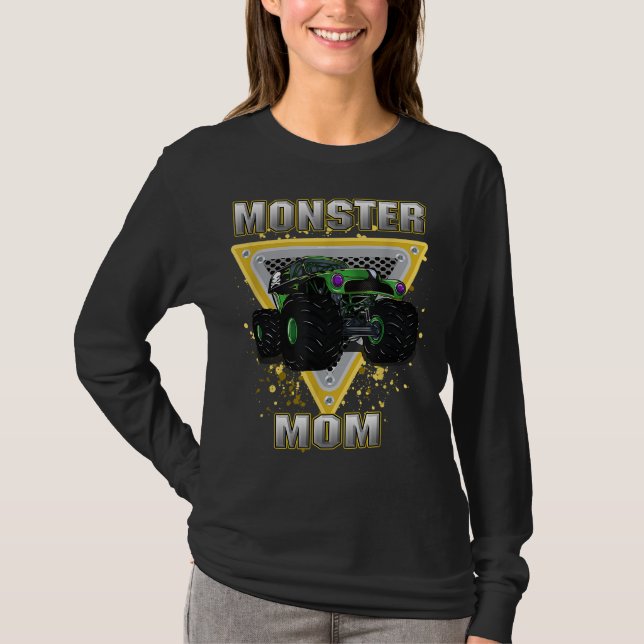 Monster Truck Mum T-Shirt (Front)