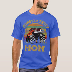 Monster Truck Mum Vintage Retro Style Women 2121 T-Shirt