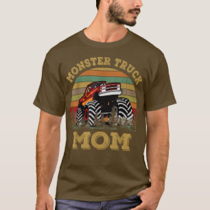 Monster Truck Mum Vintage Retro Style Women T-Shirt