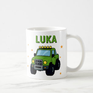 Monster Truck Name Age Birthday  Coffee Mug
