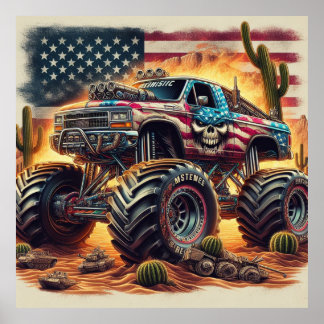 MONSTER TRUCK POSTER