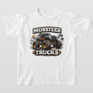 Monster Truck Power Kids T-Shirt