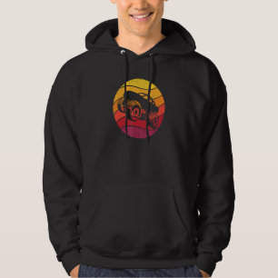 Monster Truck Retro Style Vintage Hoodie