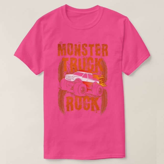 Monster Truck Rock 2 T-Shirt (Design Front)