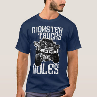 Monster Truck Rules gift for Monster Truck Lovers T-Shirt