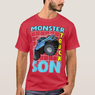 Monster Truck Son Monster Truck Family Fans  T-Shirt