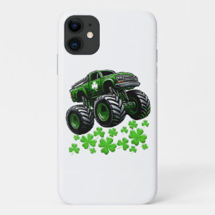 Monster Truck St Patricks Day Irish Lucky Case-Mate iPhone Case
