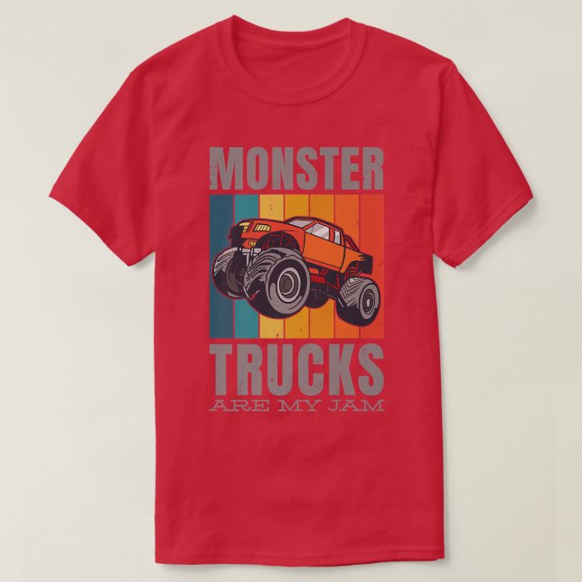 Monster Truck  T-Shirt (Design Front)