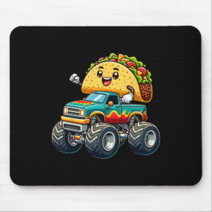 Monster Truck Tacos Cinco De Mayo Mexican Fiesta B Mouse Pad