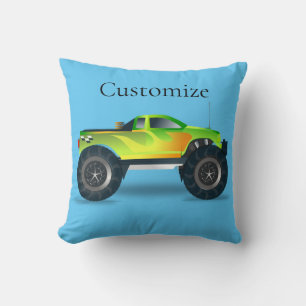 Monster Truck Thunder_Cove Cushion