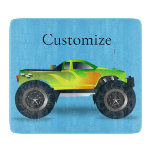 Monster Truck Thunder_Cove Cutting Board