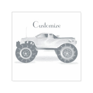 Monster Truck Thunder_Cove  Self-inking Stamp