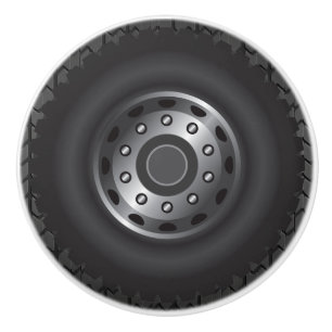 MONSTER Truck Tires #1 Ceramic Knob