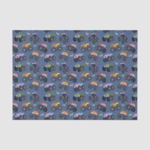 Monster Truck Tissue Paper