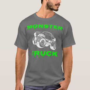 Monster truck truck motif cool gift T-Shirt