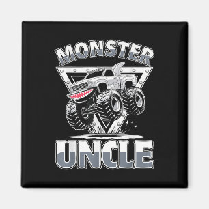 Monster Truck Uncle Fathers Day Monster Truck Are  Magnet