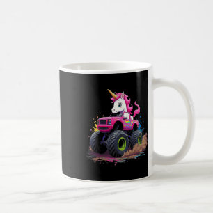 Monster Truck Unicorn Birthday Party Monster Truck Coffee Mug